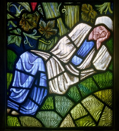 The Tree Of Jesse (Burne-Jones Self Portrait) by Edward Burne Jones